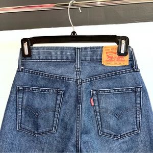 Levi’s 514 W 26” L 26” Women’s Dark Wash Straight Leg Low Rise Jeans